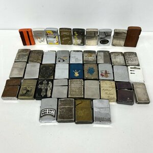 1円～/ZIPPO/ジッポー/ライター/40点セット/まとめ/大量/煙草/喫煙具/喫煙グッズ/コレクション/ジャンク/K046