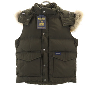 未使用 ウールリッチ アリューシャン ダウンベスト XS カーキブラウン系 WOOLRICH ALEUTIAN VEST メンズ