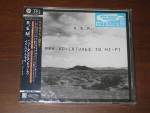 R.E.M. / ニュー・アドヴェンチャーズ・イン・ハイ・ファイ 2021年発売 MQA-CD x UHQCD 国内帯有