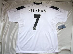 Manchester United 2000-2001Away BECKHAM #7 NEW★umbro 正規品 新品タグ付き 激レア★イングランド