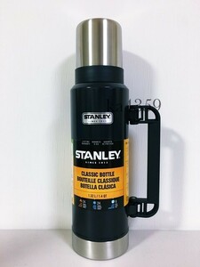 旧ロゴ 希少 新品 STANLEYスタンレー★クラシック 真空ボトル 1.32L ネイビー 1.4QT Classic Vacuum Bottle★水筒/バキュームボトル/魔法瓶