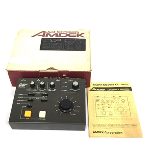 1円 AMDEK Rhythm Machine アムデック リズムマシン 元箱付き