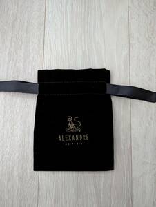 新品★アレクサンドルドゥパリ★Alexandre de Paris★ベロアのサシェ★サイズ12×16㎝★ノベルティ