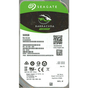 SEAGATE製HDD ST500DM009 500GB SATA600 7200 [管理:1000010763]