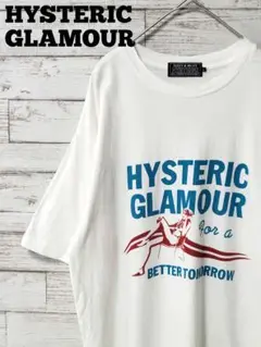 【希少】HYSTERIC GLAMOUR ヒスガール 半袖Tシャツ ホワイト