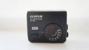 ★動作確認済み★FUJIFILM TTL AUTO FLASH EF-X20　クリップオン　フラッシュ　富士フィルム　フジ　周辺機器#929