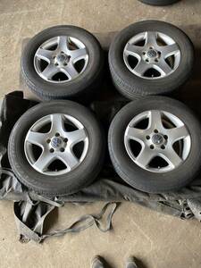 BRIDGESTONE DUELER H/P 夏タイヤ 255 60 17 7.5J 55 PCD130 5H VW フォルクスワーゲン トゥアレグ純正 7L6601025B カイエン流用