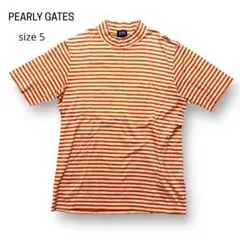 PEARLY GATES パーリーゲイツ 半袖 ストレッチ モックネック