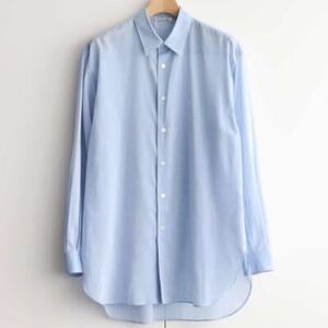 AURALEE HARD TWIST FINX ORGANDY SHIRT