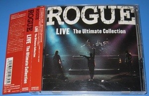 特典DVD付【2CD＋DVD付】ROGUE ローグ LIVE The Ultimate Collection 初期ライブ 前橋市民文化会館86年5月2日 日本青年館87年2月14日