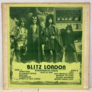 ●KISS/ BRITZ LONDON (LP) BOOT LP (g282)