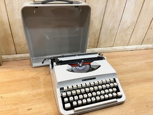 ☆TOHO 英字タイプライター H1000 グレー アンティーク vintage ヴィンテージ レトロ 古着 used☆