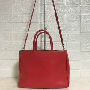 no27412 FURLA フルラ イタリア製 本革 レザー 2WAY ショルダー ハンド トート バッグ ☆