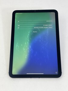 394【ジャンク品】 iPad mini6 256GB Apple 国内版SIM フリー スペースグレイ