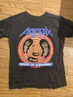 ANTHRAX STATE OF EUPHORIA Tシャツ 1986-89