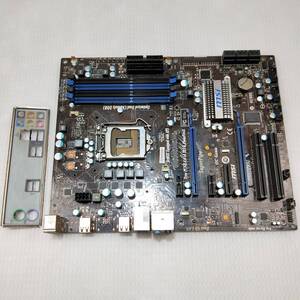 【中古パーツ】BIOS確認のみ、　MSI P55-SD60 マザーボード　LGA1156 ■MB806