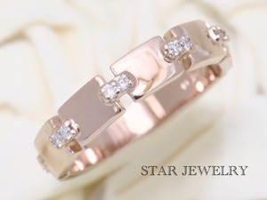 STAR JEWELRY スタージュエリー K18 ダイヤモンド リング