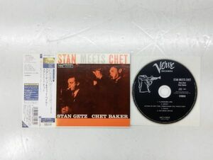 ク/ STAN MEETS CHET / STAN GETZ CHET BAKER スタン・ミーツ・チェット スタン・ゲッツ&チェット・ベイカー 紙ジャケ 帯あり /HY-0076