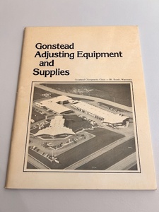 Gonstead Ajdjusting Equipment and Supplies　カイロプラクティック整体鍼灸整骨