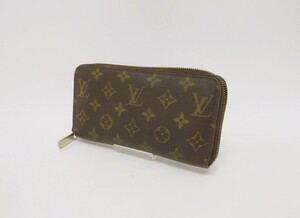 ♪yy3162-1 553 LOUIS VUITTON ルイ・ヴィトン モノグラム ジッピーウォレット M60017 CA3017 ラウンドファスナー 現状品