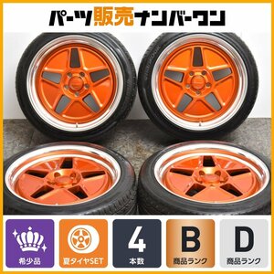 【1円～】【2ピース 深リム】WORK Seeker NX 18in 8J +35 9J +20 PCD112 ハンコック 215/45R18 235/40R18 メルセデスAMG A45 ワーク