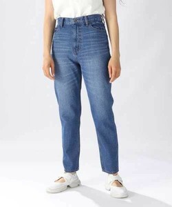 2回使用☆niko and ... JEANS 2022AW新しく生まれ変わったNEWTAPERD☆デニム☆M☆定価6490円☆ニコアンド☆ブルー☆パンツ