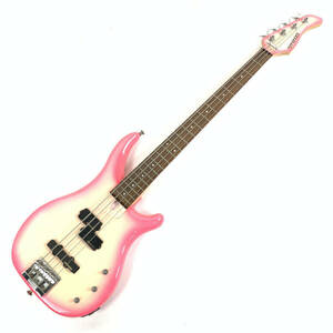 Fernandes フェルナンデス FRB エレキベース 4弦 BASS Serial No.FG06112247 ピンク系 ミディアムスケール ★ 簡易検査品