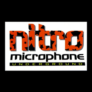 非売品　NITRO MICROPHONE UNDERGROUND　ステッカー　ニトロ・マイクロフォン・アンダーグラウンド