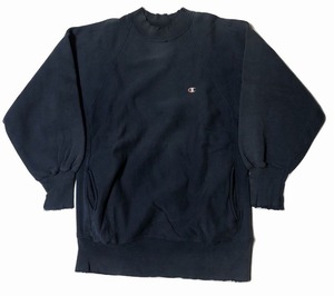 [USED] CHAMPION REVERSE WEAVE SWEAT with POCKET NAVY XL