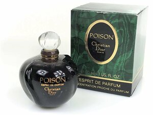 満量　クリスチャン・ディオール　Christian Dior　プアゾン　POISON　エスプリ　ドゥ　パルファム　ボトル　30ml　YK-4335