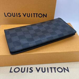 LOUIS VUITTON ルイヴィトン ダミエグラフィット ポルトフォイユブラザ 長財布 参考定価10万円