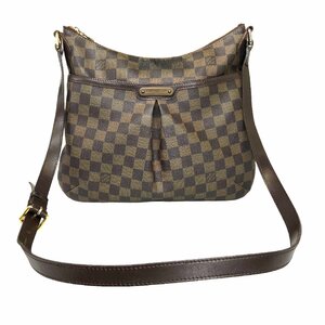 【1円～】ルイヴィトン LOUIS VUITTON バッグ ショルダーバッグ ダミエ エベヌ ブルームズベリPM N42251 SP0049 ブラウン 中古