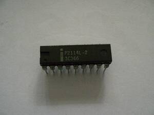 ★INTERSIL　P2114L-2 4096bit Static Randam Access Memory★未使用品