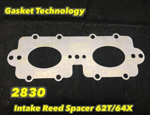 《2830》Gasket-Technolgyリードスペーサーガスケット 純正タイプ YAMAHA 701/760 62T-13566-00-00 代替 ヤマハ SJ TZ GP RA XL