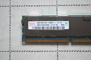 hynix 8GB 2Rx4 PC3-8500R 4枚セット