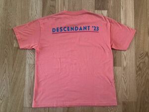 Descendant FDTD SS サイズ2 オレンジ　ディセンダント　tシャツ