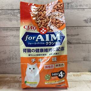 ☆9　CIAO　for AIM　チキン味　560g （140g×4袋）　いなば　フォー・エーアイエム　キャットフード　送230円～