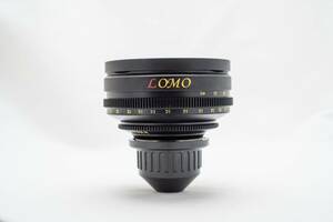 10. LOMO 18MM f2.8 シネレンズ キャノン PL mount カメラレンズ 映画撮影用　レア　ビンテージ　貴重品