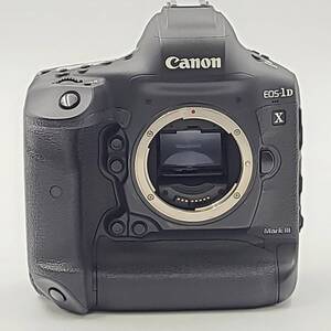 【全額返金保証】【最速発送】Canon デジタル一眼 EOS-1D X Mark III ボディ ブラック 動作確認済 シャッター23000回以下