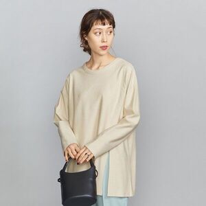 BEAUTY&YOUTH UNITED ARROWS/ビューティアンドユースユナイテッドアローズ/スリットロングスリーブカットソー/新品タグ付き