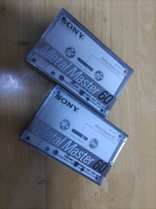 未使用品 SONY ソニー カセットテープ METAL メタルマスター60 未開封品