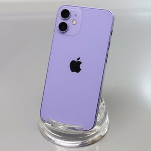 Apple iPhone12 mini 256GB Purple A2398 MJQE3J/A バッテリ83% ■SIMフリー★Joshin4817【1円開始・送料無料】