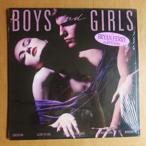 BRYAN FERRY「BOYS AND GIRLS」米ORIG [RL刻印] ステッカー有シュリンク美品