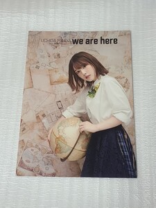 内田真礼　パンフレット UCHIDA MAAYA Zepp Tour 2019 we are here　ライブツアー　グッズ　LIVE TOUR　CD/DVD アルバム　写真　声優