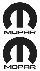 ステッカー　MOPAR type A　2枚set