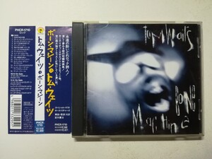 【帯付CD】Tom Waits - Bone Machine 1992年日本盤 Keith Richards参加 トム・ウェイツ 