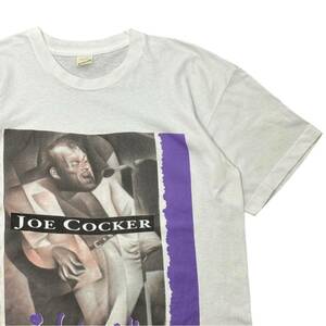 【レア】ヴィンテージ 90s Joe Cocker Tシャツ ロックT イギリス古着 ウッドストック SLY Janis Joplin Grateful Dead TheWho Jimi Hendrix