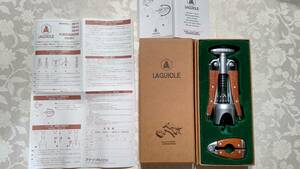 627-6 LAGUIOLE ラギオール ラギヨール コークスクリュー&キャップカッター ワイン栓抜きセット 箱入り