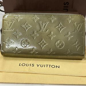 ルイヴィトン　LOUIS VUITTON ヴェルニ　財布　長財布　ジッピーウォレット　レディース