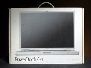 【元箱のみ】PowerBook G4 Titanium 15インチ M7952J/A 2001年【本体なし】